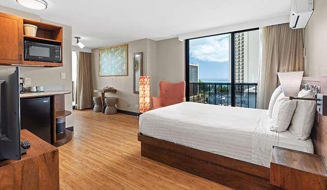 Bamboo Waikiki Apartment Honolulu Pokoj fotografie