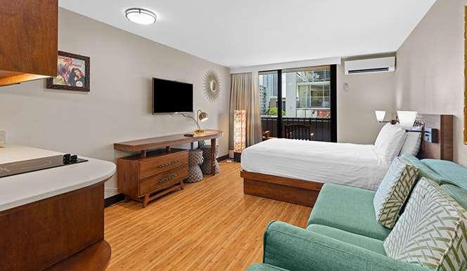 Bamboo Waikiki Apartment Honolulu Pokoj fotografie